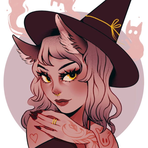 Cat Witch | Print
