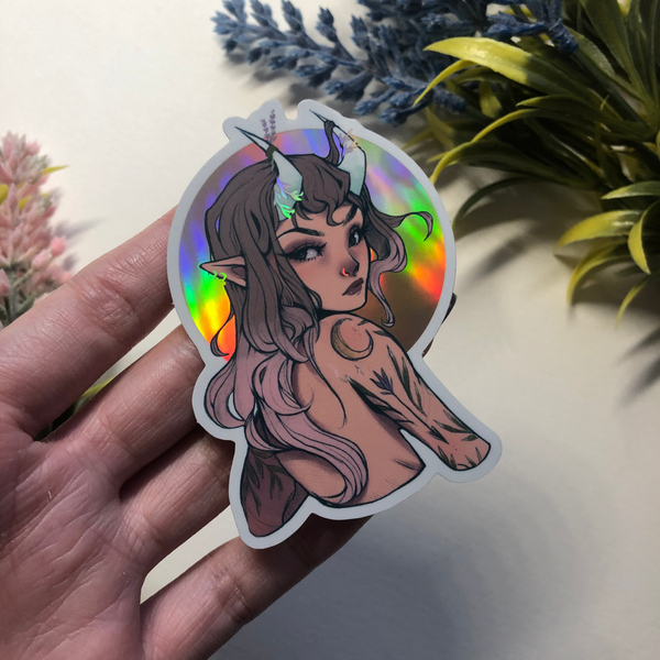 Girl of the Forest | Sticker