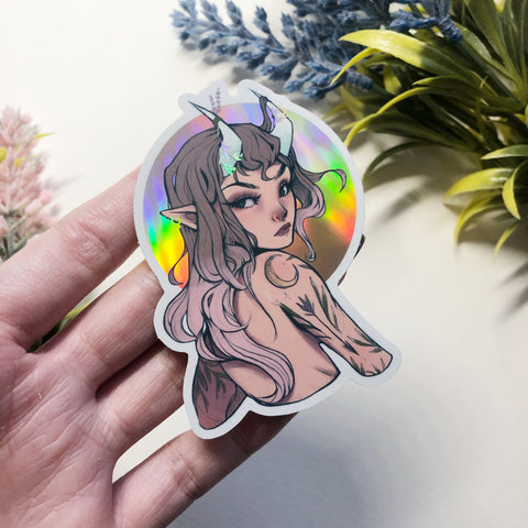 Girl of the Forest | Sticker
