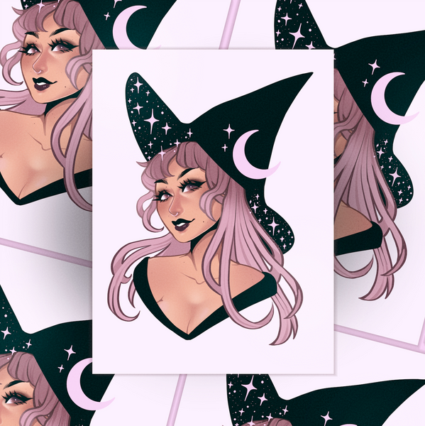 Starry Witch | Print