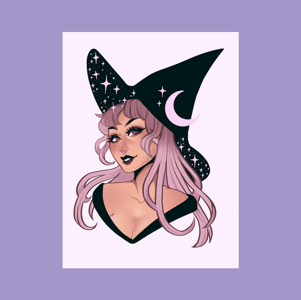 Starry Witch | Print