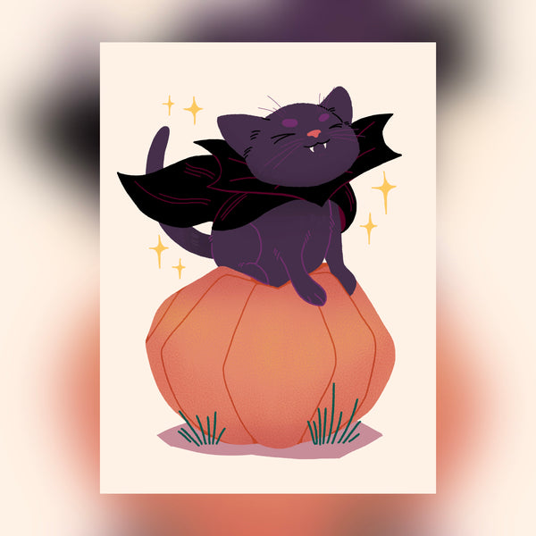 Vampire Kitten | Print
