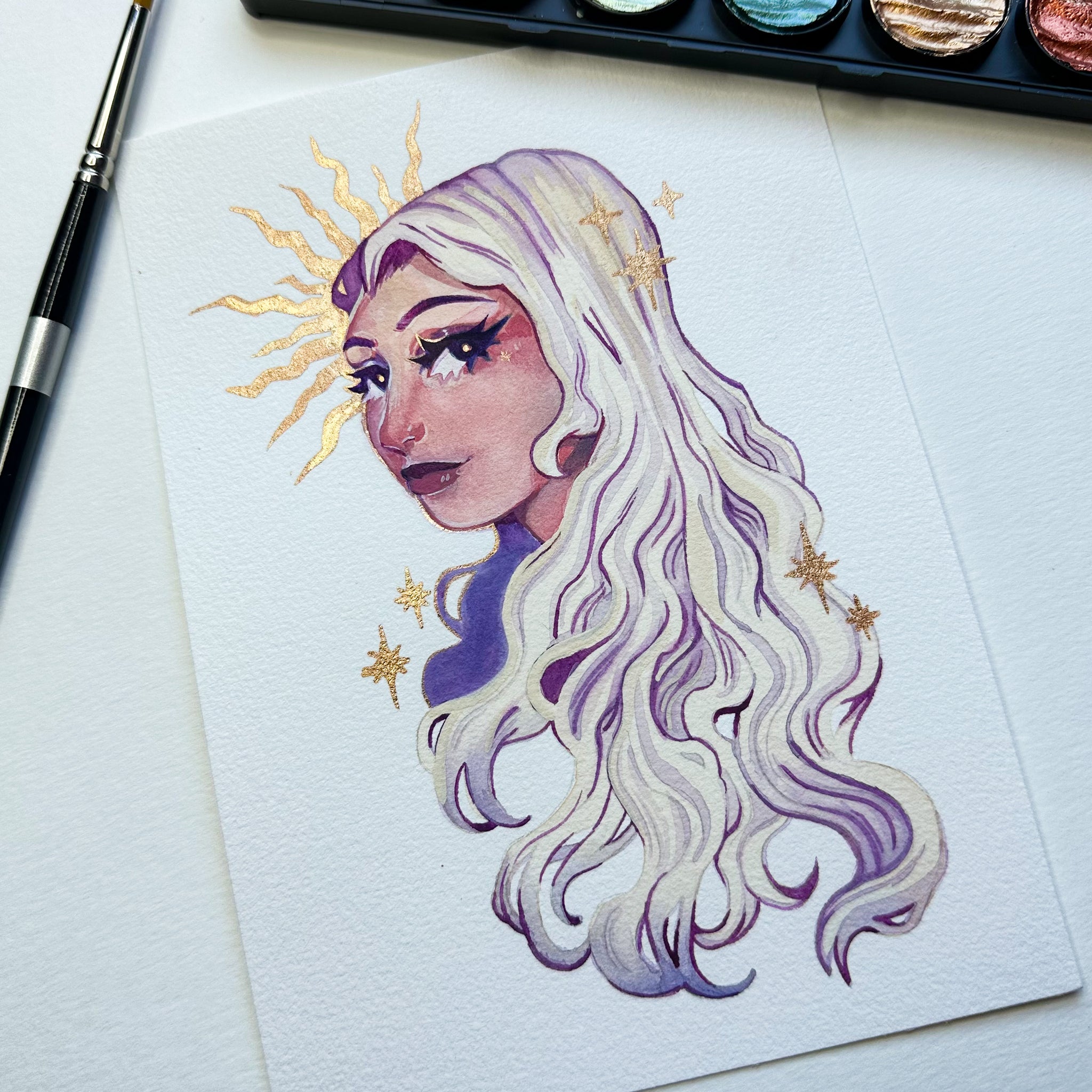 Sunlight | Original Watercolor Painting